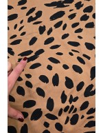 Hille viskoosisekoiteneulos, musta